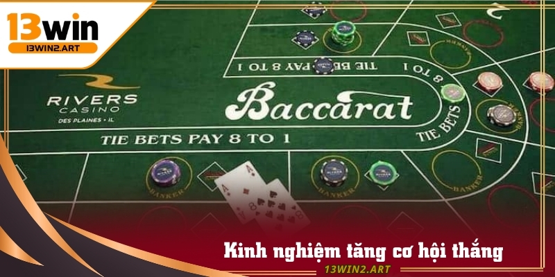Dù dựa vào may mắn, Baccarat 13win vẫn là trò chơi đề cao chiến thuật