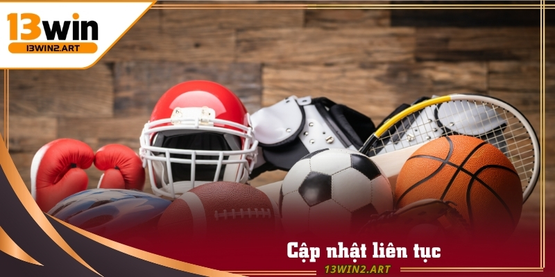 Bảng tỷ lệ và dữ liệu cập nhật liên tục tại Thể Thao 13win